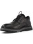 Siyah Deri Ayakkabı Kışlık Slip On Erkek 550 766-1 4