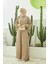 6571-FENDI Modal  Abaya Vizon 1