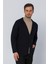 Erkek Regular Fit Çok Cepli Düğmeli Astarsız Örme Blazer Rahat Ceket 1