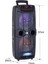 KTS-1743 Mikrofonlu Bluetooth Parti Eğlence LED Işıklı Sd Kart Fm USB Girişli Hoparlör 2