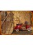 Ahşap Mdf Puzzle Yapboz Kırmızı Vespa Motorsiklet 120 Parça 25*35 cm 1