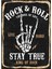 Ahşap Mdf Puzzle Yapboz Rock N Roll Stay True 1