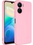 Vivo Y16 Içi Kadife Dolgulu Şık Candy Lansman Silikon Kılıf 1