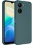 Vivo Y16 Içi Kadife Dolgulu Şık Candy Lansman Silikon Kılıf 1