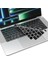 Apple Macbook Air M2 15" 2023 M2 Çip A2941 Türkçe Q Klavye Slim Siyah Klavye Koruyucu Kılıf 1