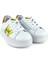 Deri Beyaz Renkli Hologram Kız Çocuk Günlük Ayakkabı 2