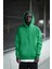 Kapşonlu 3 Iplik Kalın Içi Polarlı Oversize Kangru Cepli Erkek Sweatshirt 1
