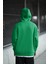Kapşonlu 3 Iplik Kalın Içi Polarlı Oversize Kangru Cepli Erkek Sweatshirt 2