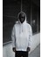 Kapşonlu 3 Iplik Kalın Içi Polarlı Oversize Kangru Cepli Erkek Sweatshirt 1