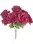 Netten Evime Yapay Çiçek 7li Gül Demeti 40*30CM 1.kalite Büyükboy Bordo 2