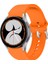 Samsung Galaxy Watch 6 40 43 44 47MM Uyumlu Orjinal Tasarım Kavisli Purelux Silikon Kordon 1