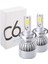 C6 9005 LED Xenon Ampul Şimşek Etkili Beyaz 3800 Lumen 1