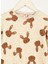 Baskılı Kadın Kahve - Bej Sweatshırt 4WMG10144AK - Toddler 3