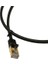 30 cm Cat7 Kablo 0.3 Metre Siyah Cat7 Kablo 1