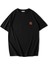 Unisex Oversize Arka Baskılı Butterfly And Japanese Panda T-Shirt 2