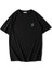 Unisex Oversize Arka Baskılı Electric x Logo T-Shirt 2