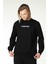 Erkek Baskılı Sweatshirt Siyah 2
