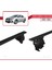Toyota Corolla 2006-2012 Arası ile Uyumlu Ace-4 Ara Atkı Tavan Barı Siyah 4