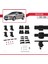Volvo V40 2012-2016 Arası ile Uyumlu Ace-4 Ara Atkı Tavan Barı Siyah 5