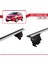 Opel / Vauxhall Karl 2015-2022 Arası ile Uyumlu Ace-4 Ara Atkı Tavan Barı Gri 4