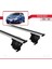 Nissan Note / Versa 2004-2012 Arası ile Uyumlu Ace-4 Ara Atkı Tavan Barı Gri 3
