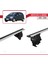 Mercedes A (W168) 1997-2004 Arası ile Uyumlu Ace-4 Ara Atkı Tavan Barı Gri 4