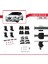 Lancia Delta Iıı 2008-2015 Arası ile Uyumlu Ace-4 Ara Atkı Tavan Barı Gri 5
