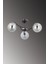 Çağrı 3 Lü Modern (FÜME CAMLI) Salon Yatak Odası Mutfak Genç Odası Avize 3