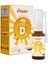Daily Vitamin D3 1000 IU 20 ml Sprey ve Damla Takviye Edici Gıda 5