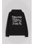 Normal People Scare Me Normal Insanlar Gothic Ön ve Arka Baskılı Sweatshirt Kapüşonlu Hoodie 1