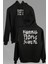 Normal People Scare Me Normal Insanlar Gothic Ön ve Arka Baskılı Sweatshirt Kapüşonlu Hoodie 3