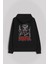 Skull Ganster Mafia Temalı Silahlı Adam Ön ve Arka Baskılı Sweatshirt Kapüşonlu Hoodie 2