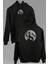 Wolf Moon Bozkurt Ay Uluyan Kurt Göktürk Ön ve Arka Baskılı Sweatshirt Kapüşonlu Hoodie 3