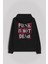 Punk Is Not Dead Rock Grunge Music Müzik Ön ve Arka Baskılı Sweatshirt Kapüşonlu Hoodie 1