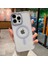 iPhone 14 Pro Max Kılıf Magsafe Özellikli Metal Kamera ve Tuş Tasarımlı Arkası Sararmaz Sert Şeffaf 1