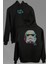 Star Wars Fresh Drawing Darth Vader Ön ve Arka Baskılı Sweatshirt Kapüşonlu Hoodie 3