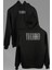 Techno Tekno Music Hard Müzik Logo Ön ve Arka Baskılı Sweatshirt Kapüşonlu Hoodie 1