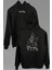 Tsk Göktürkçe Eski Türk Bozkurt Wolf Kurt Ön ve Arka Baskılı Sweatshirt Kapüşonlu Hoodie 1
