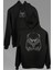 Kartal Kafa Black Eagle Head Beşiktaş Ön ve Arka Baskılı Sweatshirt Kapüşonlu Hoodie 1