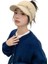 Eva Sonbahar Kış Metal Etiket Mektubu Boş Top Hat Duck Dil Şapkası Kadınların Açık Moda Düz Renkli Ördek Dil Şapı - Yellow (Yurt Dışından) 1