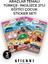 Araçlar Temalı İngilizce-Türkçe 21'Lİ Eğitici Çocuk Sticker Seti 1