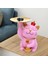 Nordic Cat Heykel Tepsi Organizatör Figürin Ev Odası Pembe (Yurt Dışından) 3