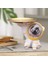Pug Heykeli ile Üstü Yemekı Için Tepsi Yavrusu (Yurt Dışından) 5