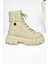 R973970109 Bej Kalın Tabanlı Kadın Bot 2