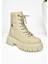 R973970109 Bej Kalın Tabanlı Kadın Bot 3