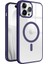 Apple iPhone 14 Pro Max Magsafe Özellikli Renkli Clear Case Kapak 1