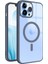 Apple iPhone 13 Pro Max Magsafe Özellikli Renkli Clear Case Kapak 1