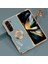 Samsung Galaxy Z Flip 3 Tampon Telefon Kılıfı Bileklik Standlı Telefon Kılıfı (Yurt Dışından) 1