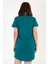 Pamuklu Kadın Büyük Beden Kısa Kol Gecelik 4