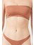 Straplez Crop Top Büstiyer Sütlü Kahve 4